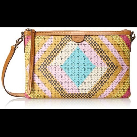 Fossil Handbags - Fossil Zip Sydney Top Crossbody Bag